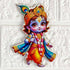 Kanha ji Cutout Pack of 10 (D-3) For Wall Hanging, Janmashtmi Decoration, Temple Decor and Craft Projects | Craft Shop India
