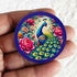 Round Peacock MDF Cutout Pack of 10 for Wall Hanging & Festive Decoration | Craft Shop India