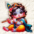 Kanha ji Cutout Pack of 10 (D-2) For Wall Hanging, Janmashtmi Decoration, Temple Decor and Craft Projects | Craft Shop India
