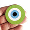 Green Evil Eye MDF Cutout Pack of 10 for Wall Hanging, Craft & Decoration | Craft Shop India