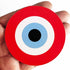Red Evil Eye MDF Cutout Pack of 10 for Wall Hanging, Craft & Decoration | Craft Shop India