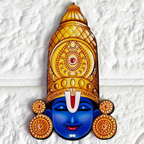 God Balaji Cutout Pack of 10 for Temple, Main Door & Festive Decoration | Craft Shop India