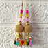 Ethnic Style Multicolor Latkan Pair for Blouse, Lehenga & Craft Décor – Design 2 | Craft Shop India