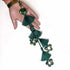 Dark Green Yellow Color Long Size Latkan Set Of 2
