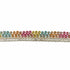 Pasteel Shades Half Inches Multicolored Dori Lace (9 Meter)
