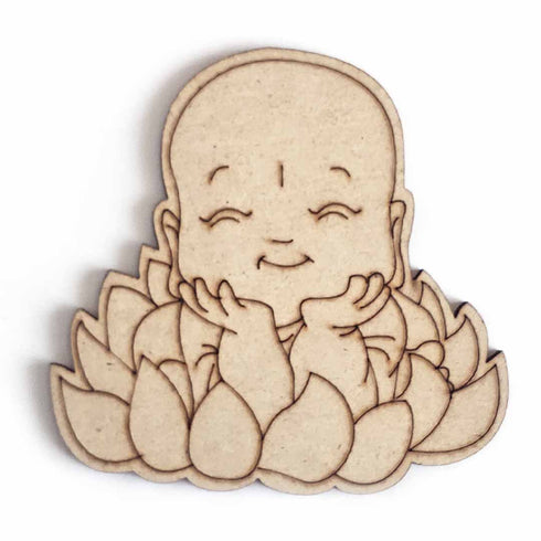 Laughing Buddha Shape Fridge Magnet