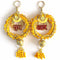 Yellow Color Shubh Labh For Home & Festive Decoration Set Of 2