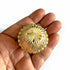 Big Size Golden Gota Damru Pack Of 10 for festive and decor