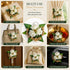 White Handmade Artificial 3 Flowers & Pollen Bunch Pack of 6 & 12 | Trousseau Packing | Craft Shop India