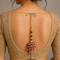 Maroon Round Ethnic Nalki Cone Latkan Tassel Pack of 2 for Saree, Blouse & Lehenga | Craft Shop India