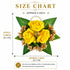 Yellow Handmade Artificial 3 Flowers & Pollen Bunch Pack of 6 & 12 | Trousseau Packing | Craft Shop India