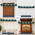 Blue Moti Bandhanwar Toran for Door Entrance | 40 Inch | Craft Shop India