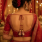 Maroon Ethnic Nalki Cone Latkan Tassel Pack of 2 for Saree, Blouse & Lehenga | Craft Shop India