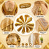 Metallic Golden Fancy Silk Tassels with Zari Bead Thread Latkan Pack of 10 | Craft Shop India