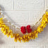 Yellow Flower String Bandhanwar Toran 40 Inch for Home Entrance | Craft Shop India