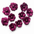 Wine Color Small Size Flower Set Of 20