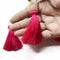 Rani Pink Tassels Pack Of 5