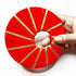5 Inches Red Plate For Bandhanwar Pack Of 6