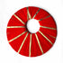 5 Inches Red Plate For Bandhanwar Pack Of 6