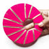 5 Inches Rani Pink Plate For Bandhanwar Pack Of 6
