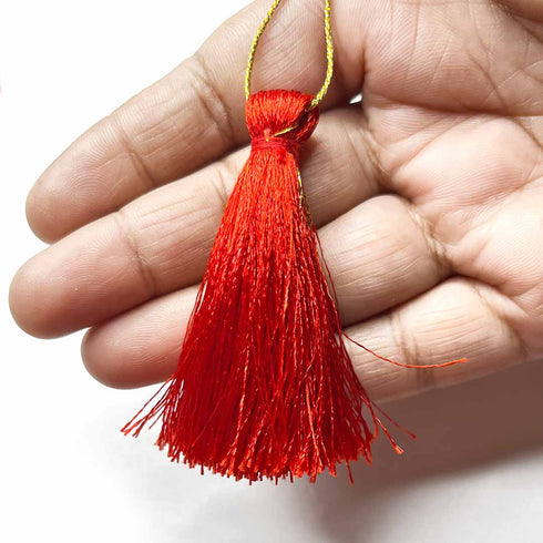 Red Tassels Pack Of 5