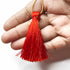 Red Tassels Pack Of 5
