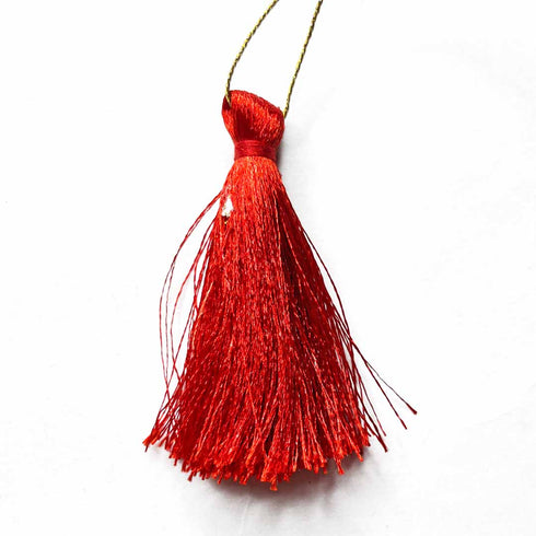 Red Tassels Pack Of 5