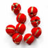 Red Color Big Size Gota Beads Pack Of 15