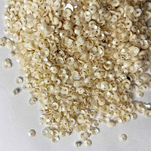 Cream Color Bowl Sequins / Shakers