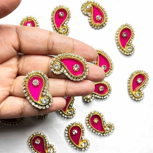 Rani Pink Color Pazily Booti Pack Of 10 | rani pink pazily booty
