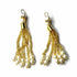 Beads Tassel With Metal Hanging Set Of 8