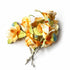 High Quality Peach Color Fabric Flower Bunch 2 Of 12 PCS.