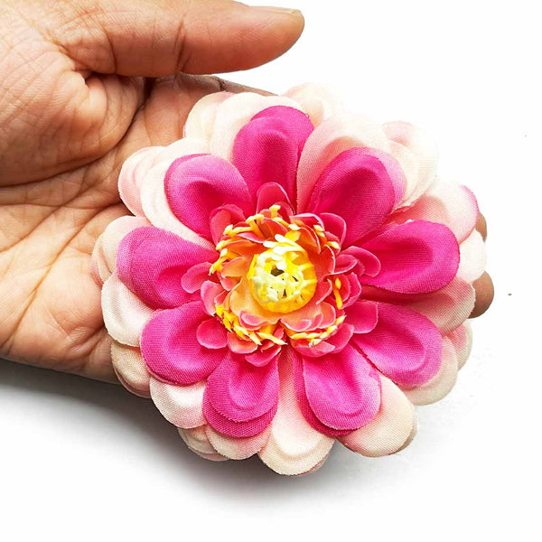 Pink Color Dahlia Flower Set Of 5 PCS | Pink Color Dahlia Flower | Dahlia Flower | Pink Dahlia | Craft Shop India