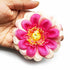 Pink Color Dahlia Flower Set Of 6 PCS.