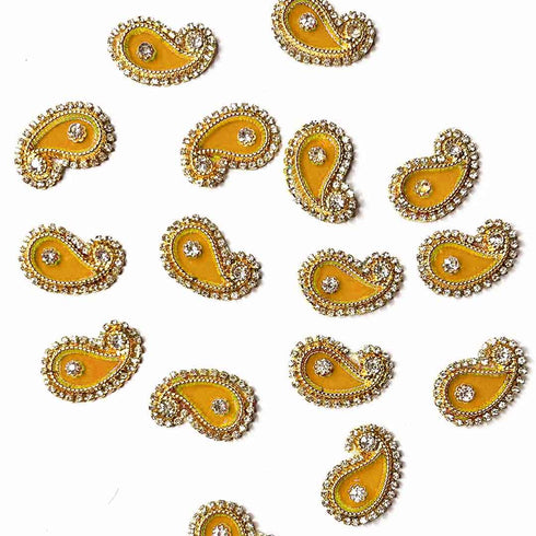 Yellow Color Pazily Booti Pack Of 10