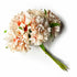 Light Peach Color Fabric Flowers Bunch 2 Of 12 PCS.