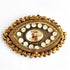 Eye Shape | Antique Gold Finish Handcrafted Box With Stonework & Ghungroo | craft shop india | india craft shop | shop craft | craft shop