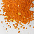 Orange Color Circular Sequins / Shaker
