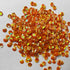 Orange Rainbow Color Shine Sequins / Shaker