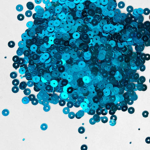 Blue Color Circular Sequins / Shaker