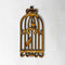 Mdf Birds Cage Shape Set Of 6