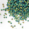Green Rainbow Color Shine Bowl Sequins / Shakers