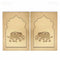 Jharokha With Elephant Mdf Cutout 13 inches