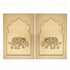 Jharokha With Elephant Mdf Cutout 13 inches