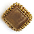 Square Shape Antique Gold Finish Handcrafted Coin Box With Stonework & Ghungroo | Square Shape | Antique Gold | Handcrafted Coin Box | Stonework & Ghungroo | Craft Shop India
