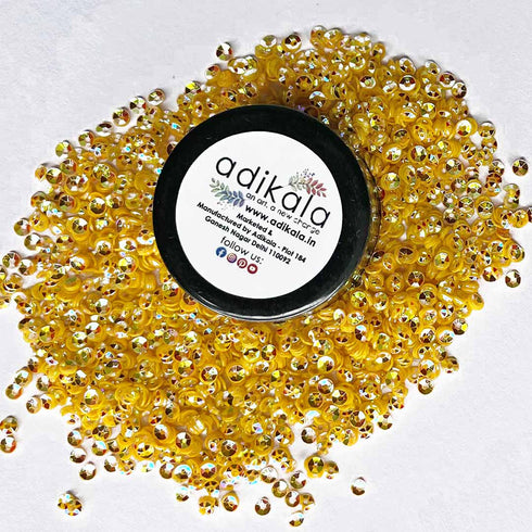 Yellow Glitter/Sequins (BS1)