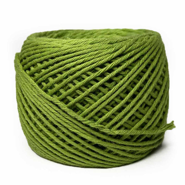Mehandi Color | 8 PLY Cotton Crochet Thread Balls | Weaving | Craft Making | Craft Shop India