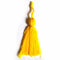 Yellow Color Woolen Tassels Pack Of 5