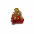 Red Color acrylic Beads Jhumka Set Of 5