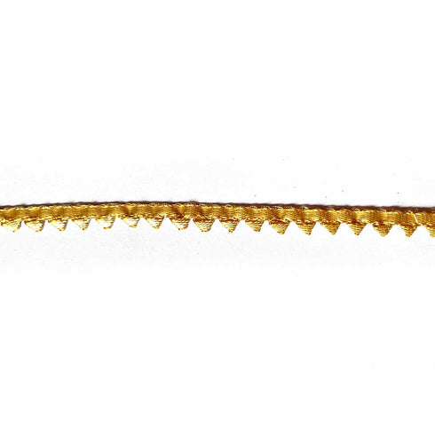 Golden Color Gota Samosa Lace - ( 9mtr )